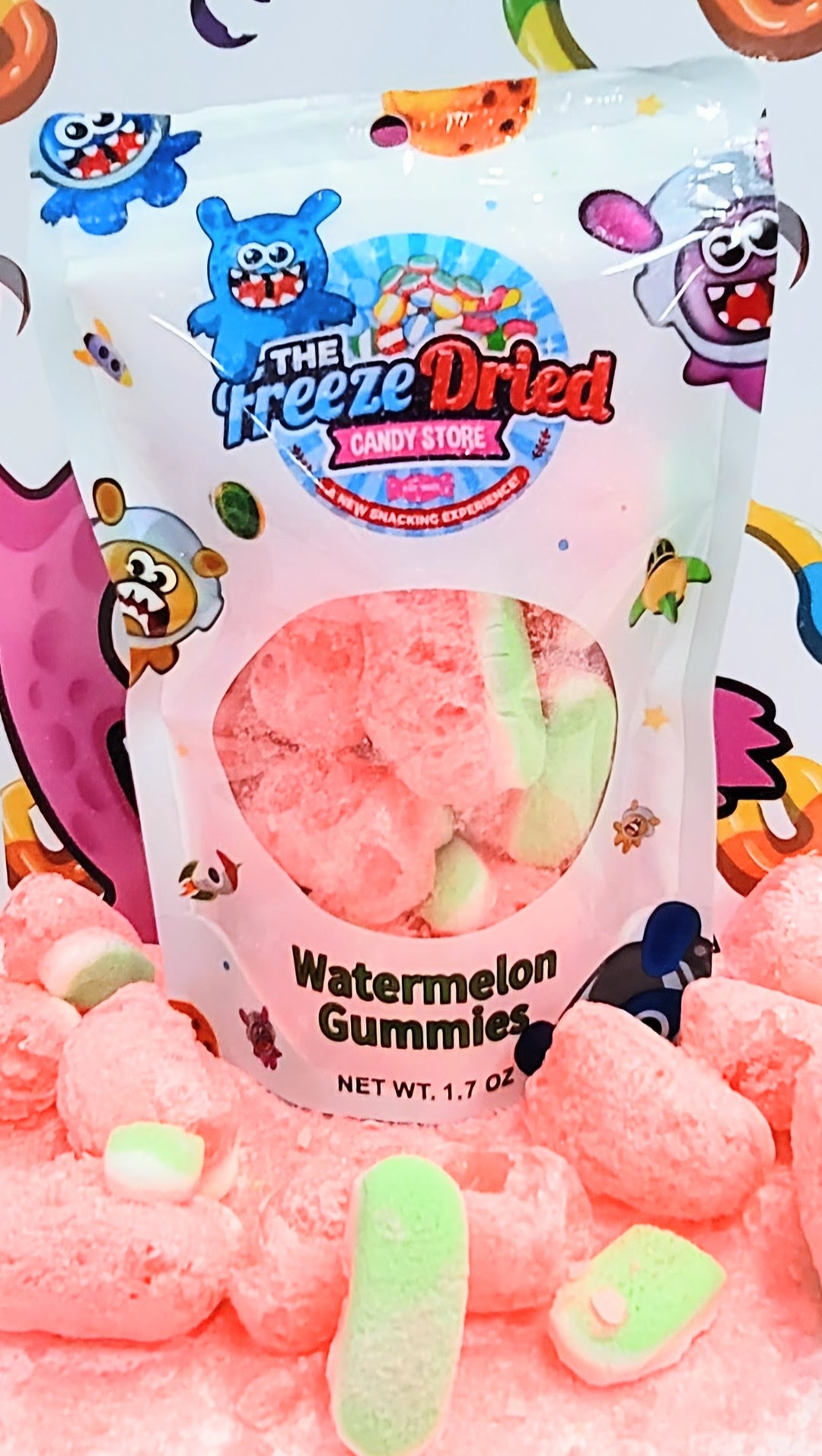 Freeze Dried Watermelon Gummies